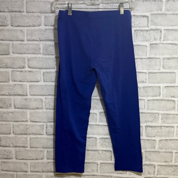 Forever 21 Royal Blue Leggings capri size large - Picture 6 of 6